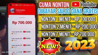 Cuma Modal Nonton YouTube, Saldo DANA Gratis Hingga Rp700.000 Siap Jadi Milikmu