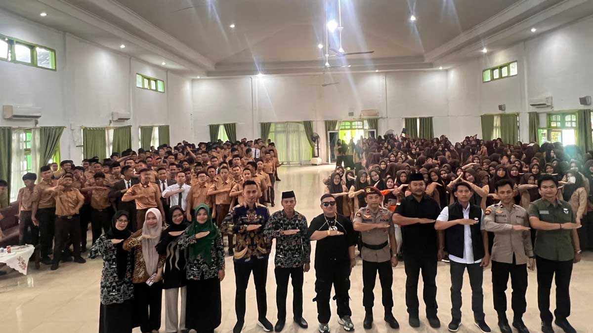 Densus 88 Gandeng Influencer Rondot Masuk MAN 3 Palembang, Ada Apa? Ternyata Ini Misinya