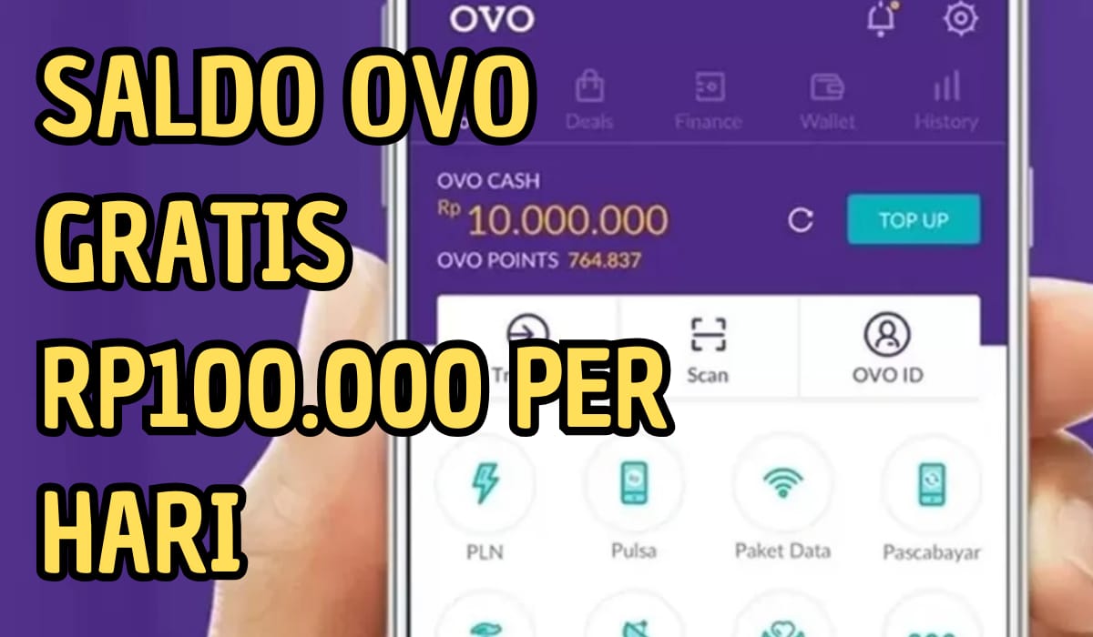 4 Cara Ini Bantu Kamu Dapatkan Saldo OVO Gratis Rp100.000 Tiap Hari, Ikuti Langkahnya!