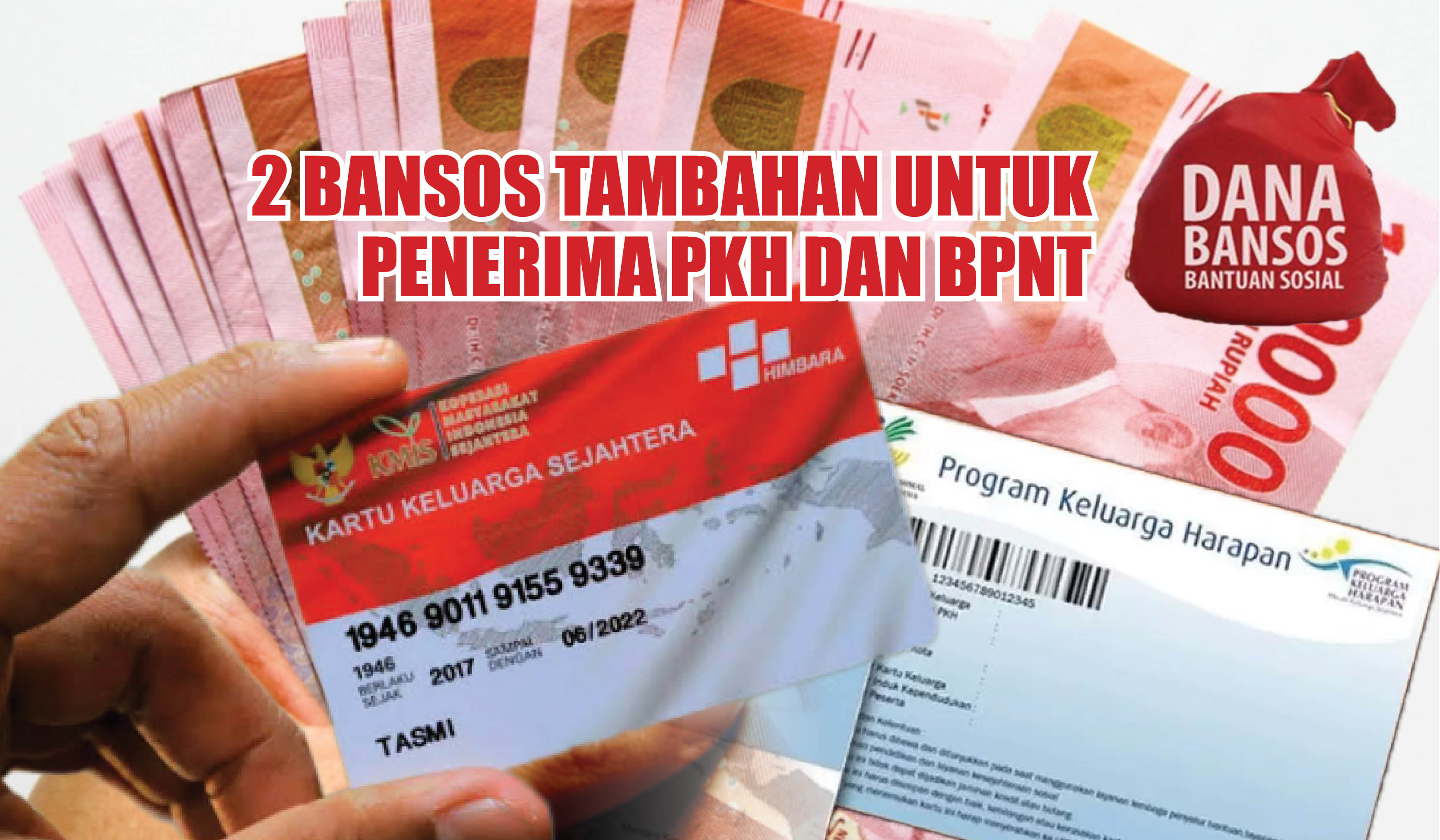 Kabar Gembira! 2 Bansos Tambahan untuk Penerima PKH dan BPNT di Oktober, Segera Cek Nama Anda