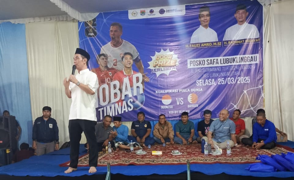 Nobar Asyik Bersama Wako Lubuk Linggau H Rachmat Hidayat dan Anggota DPR RI H Fauzi Amro