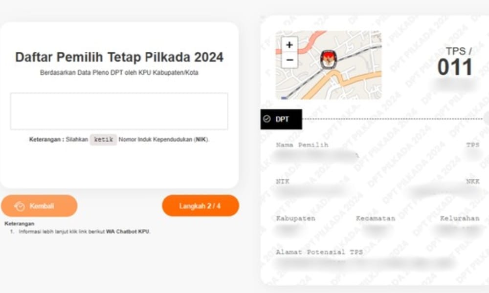 Kamu Harus Tau Cara Cek Nomor dan lokasi TPS Dalam Pilkada 2024, Segera Cek ya?