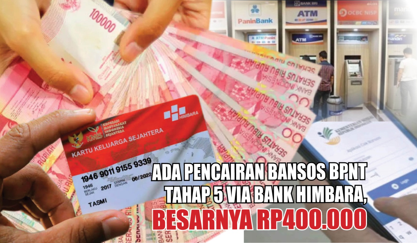 CATAT Tanggalnya, Ada Pencairan Bansos BPNT Tahap 5 via Bank Himbara, Besarnya Rp400.000