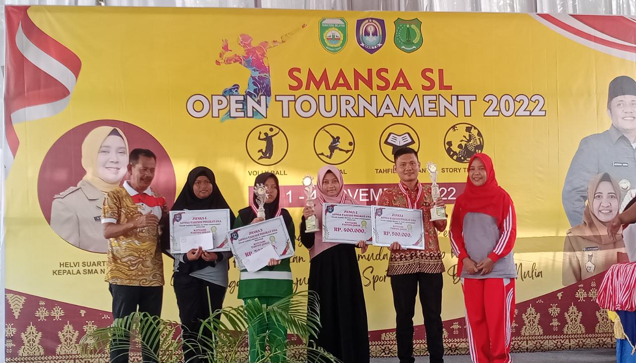  Alumni Rumah Qur'an Binaan Rumah Zakat Juarai Tahfidz Open Tournament Tingkat SMA se-Sumsel