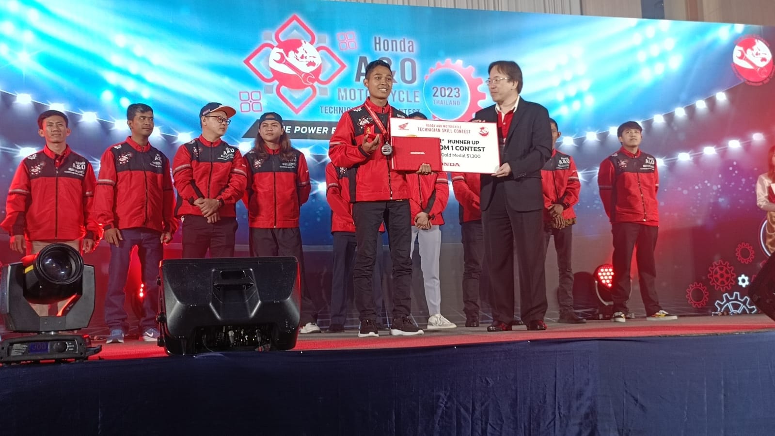 Teknisi Honda Indonesia Raih Juara Kompetisi Teknik Sepeda Motor se-Asia Oceania
