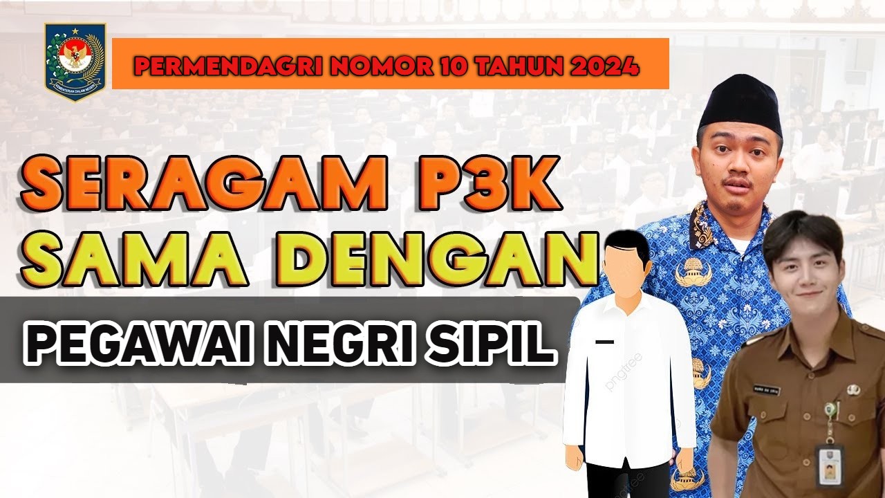 Inilah Alasan Pakaian Dinas PNS dan PPPK Disamakan Kemendagri Sesuai Aturan Ini