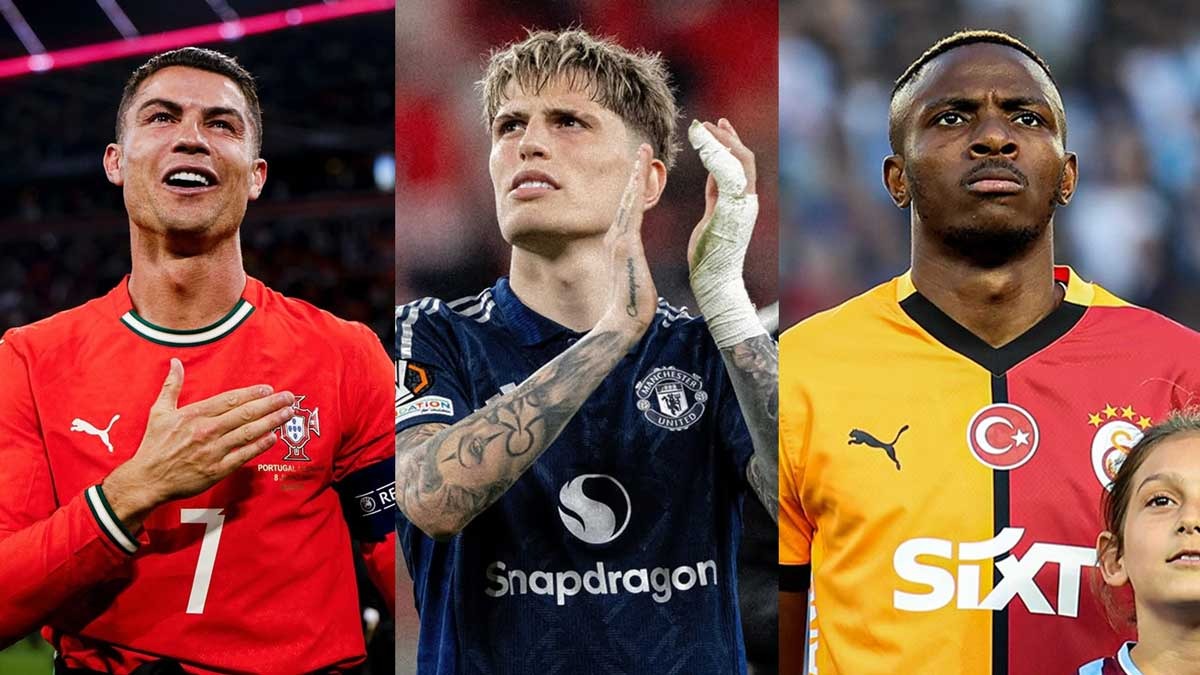 Gosip Transfer Pemain: Ronaldo Ajukan Permintaan Transfer ke Manchester United Liverpool Kontak Osimhen