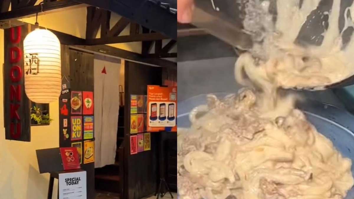 NAIK LEVEL! Ada Udon Enak di Jakarta, Dimasak Jadi Pasta