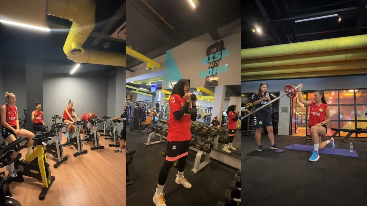 Megawati Tancap Gas! Latihan Keras Bareng Manisa BBSK, Bikin Kagum Fans Turki