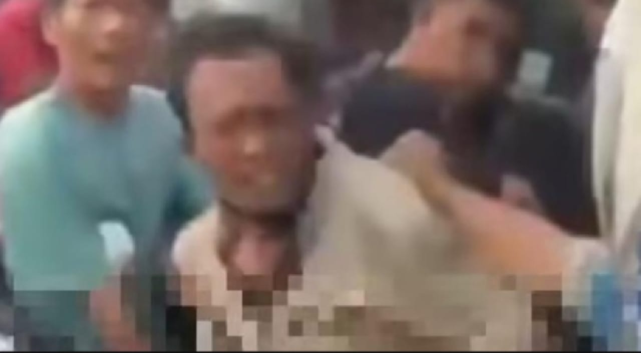 kena Ciduk Saat Gasak Motor Mahasiswa, Dedi Diamuk Massa 