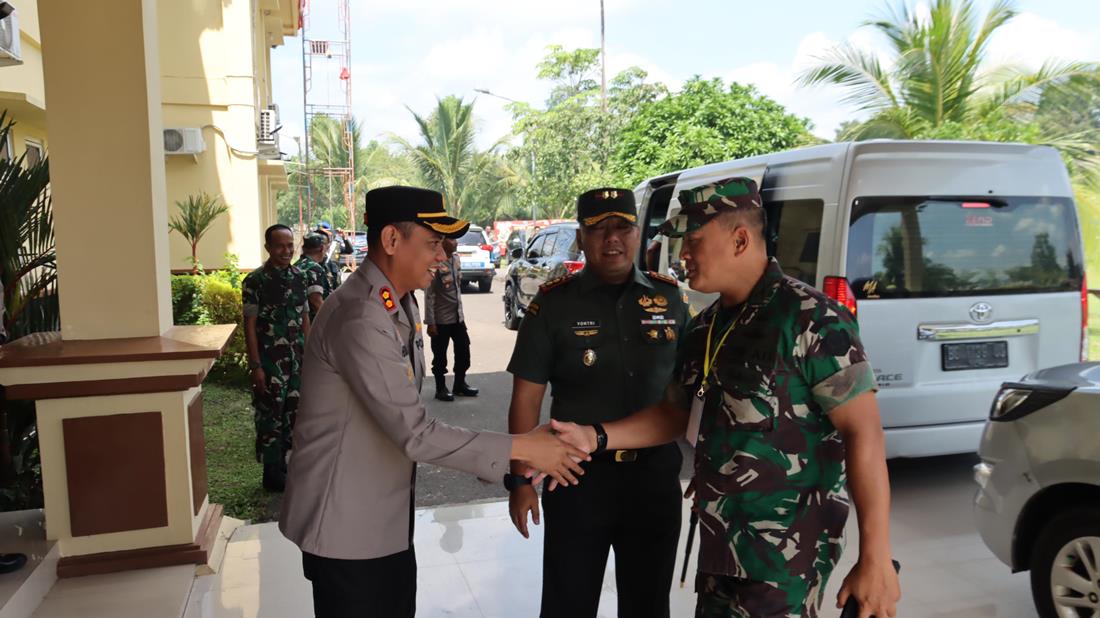 Jaga Kondusifitas Jelang Pilkada, Ini Pesan Kapolres dan Dandim 0402/OKI