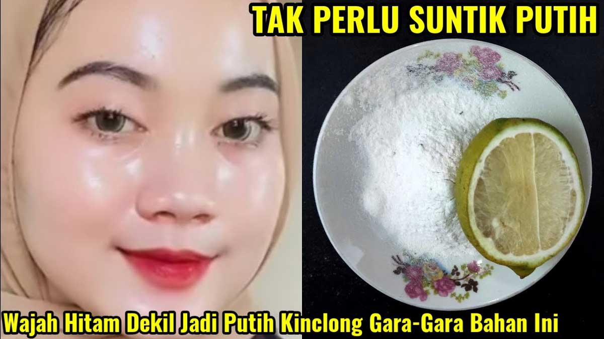 Suami Langsung Pangling! Lihat Istri Putih Kinclong Karena Ide Kreatif Ini, Memutihkan Wajah Permanen