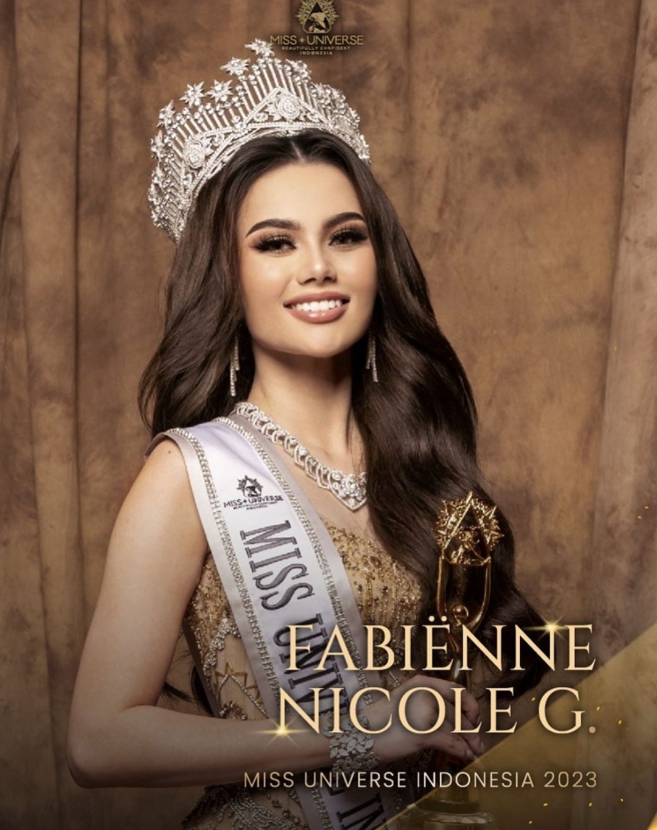 Kontroversi Kemenangan Fabienne Nicole Jadi Miss Universe Indonesia 2023 Terus Bergulir