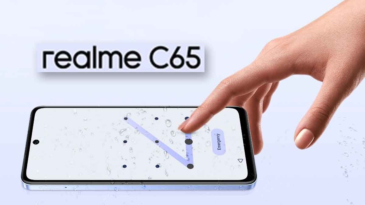 Realme C65 Miliki Fitur Teknologi Rainwater Smart Touch dan IP54, Kena Hujan Tak Perlu Khawatir