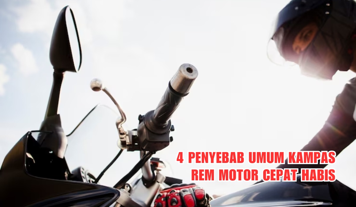 Rem Tidak Pakem Lagi? Inilah 4 Penyebab Umum Kampas Rem Motor Cepat Habis