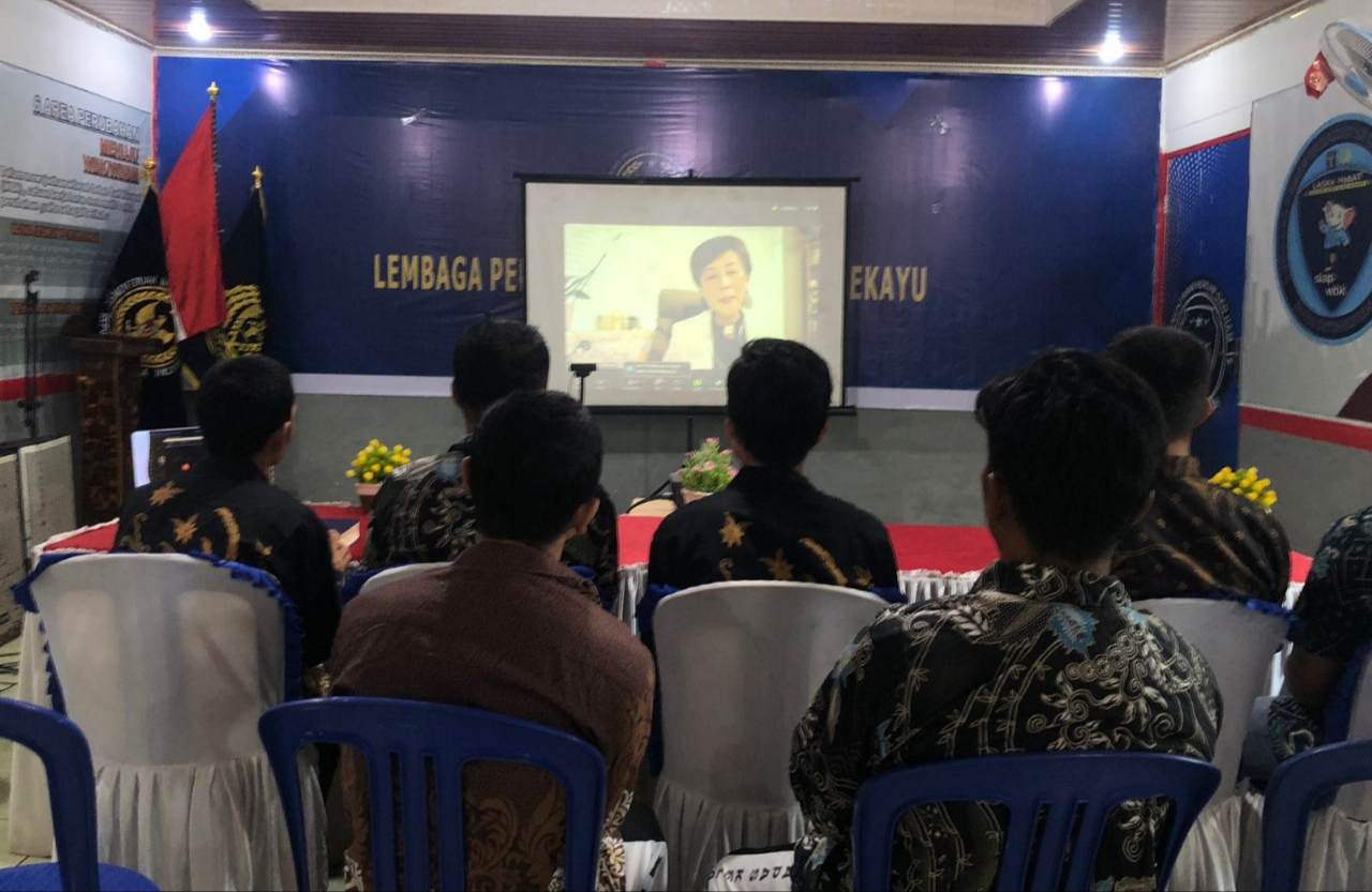 7 Orang Warga Binaan Lapas Sekayu Ikuti Ibadah Jumat Agung secara Virtual