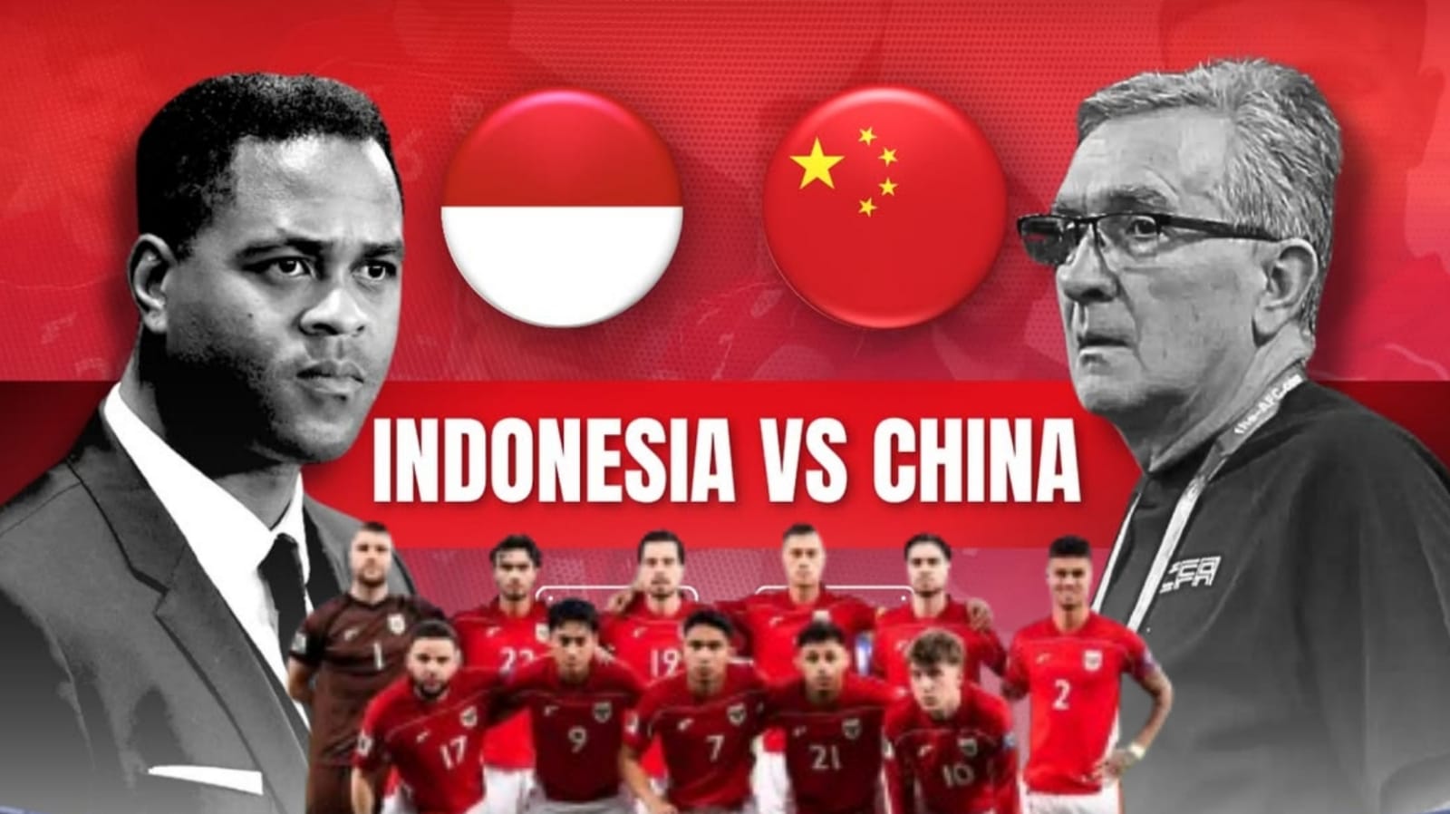 Preview dan Prediksi Indonesia vs China - Kualifikasi Piala Dunia FIFA 2026 (AFC)