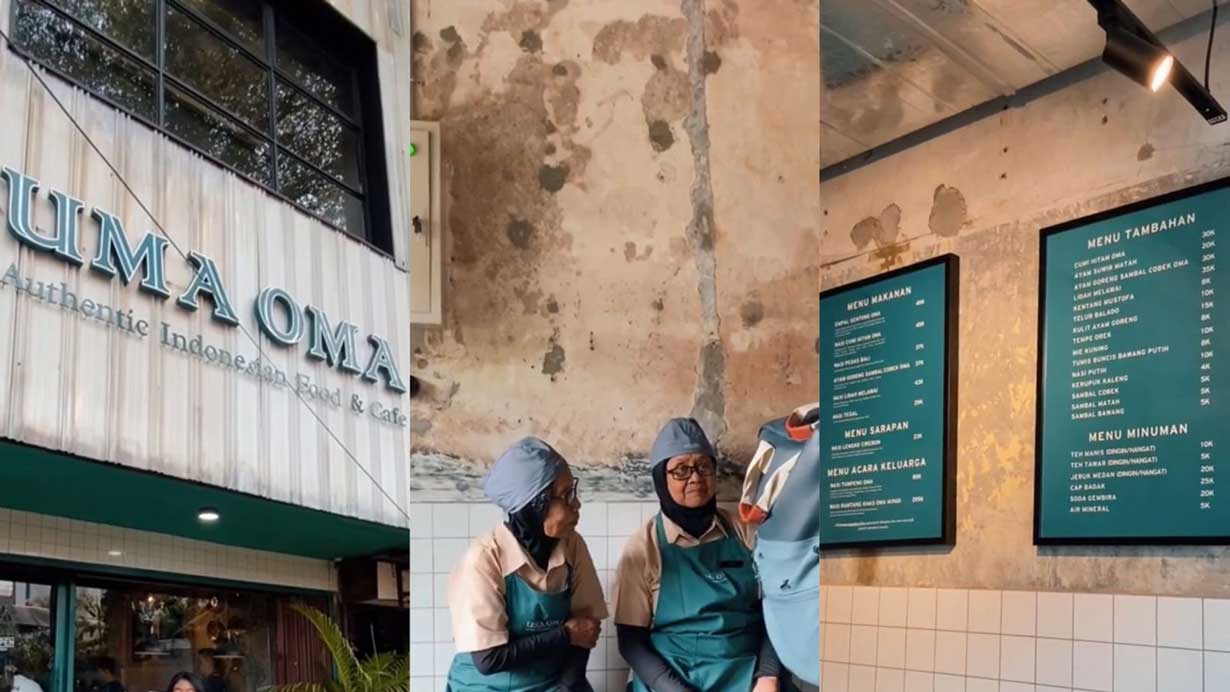 Cafe Unik di Jakarta, Pekerjakan Lansia Serasa Pulang ke Rumah Nenek