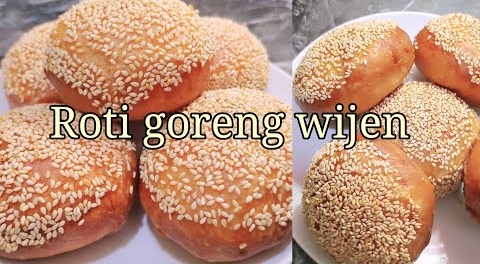 Renyah Diluar Lembut Didalam! Resep Roti Goreng Wijen Praktis dan Enak Hasil Banyak