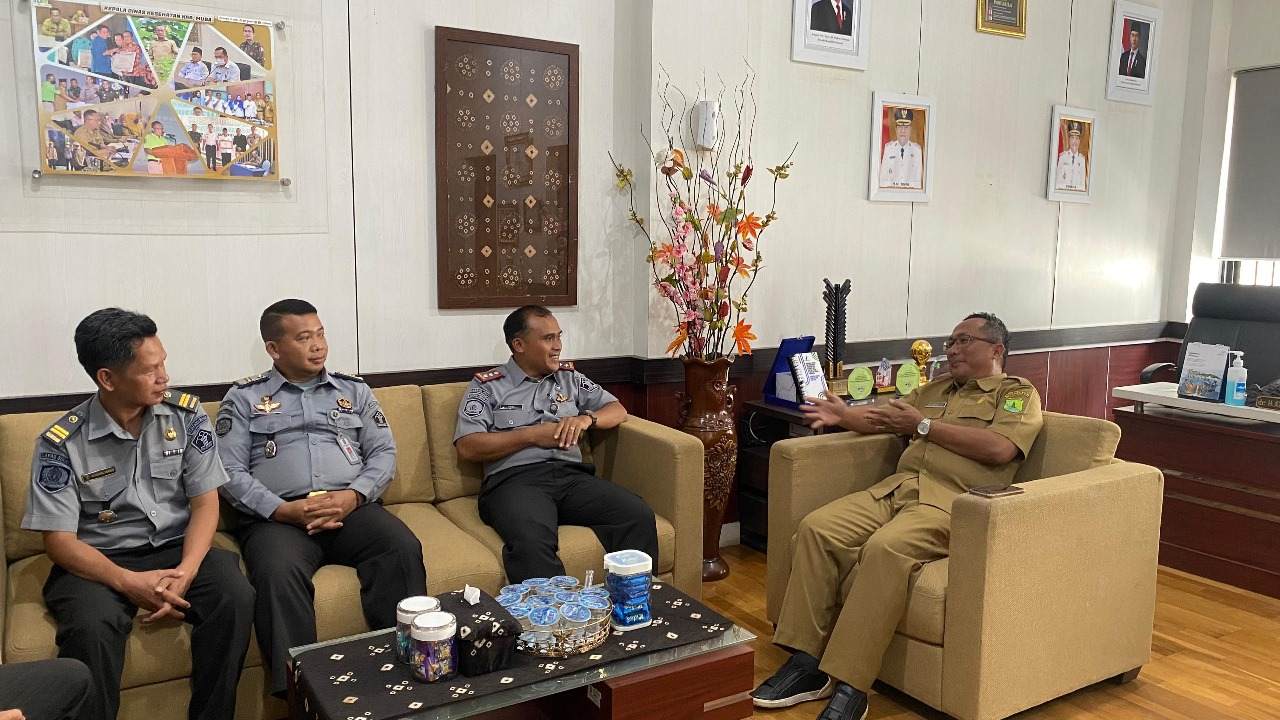 Kalapas Sekayu Temui Kepala Dinkes Muba, Bahas Tentang Program Kesehatan Warga Binaan