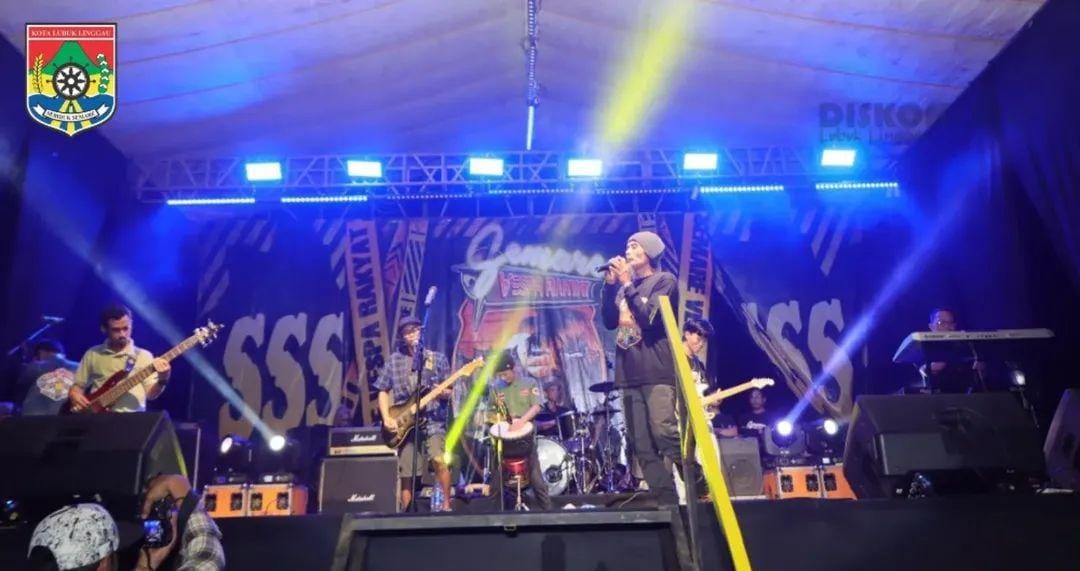 Malam Puncak Semare Vespa Rakyat 2025 di Lubuk Linggau Berlangsung Meriah