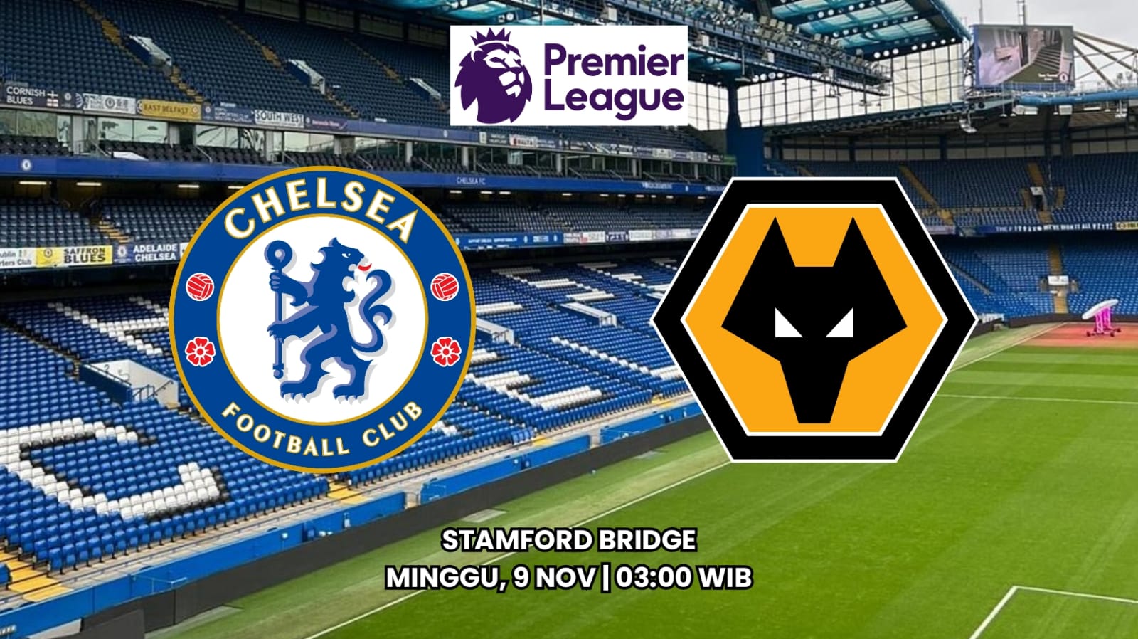 Prediksi Chelsea vs Wolverhampton Wanderers - Preview dan Susunan Pemain Liga Primer Inggris
