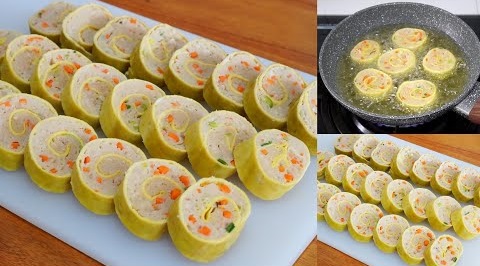 Si Kecil Susah Makan Sayur? Yuk Moms Bikin Rollade Ayam Sayur Dijamin Langsung Habis