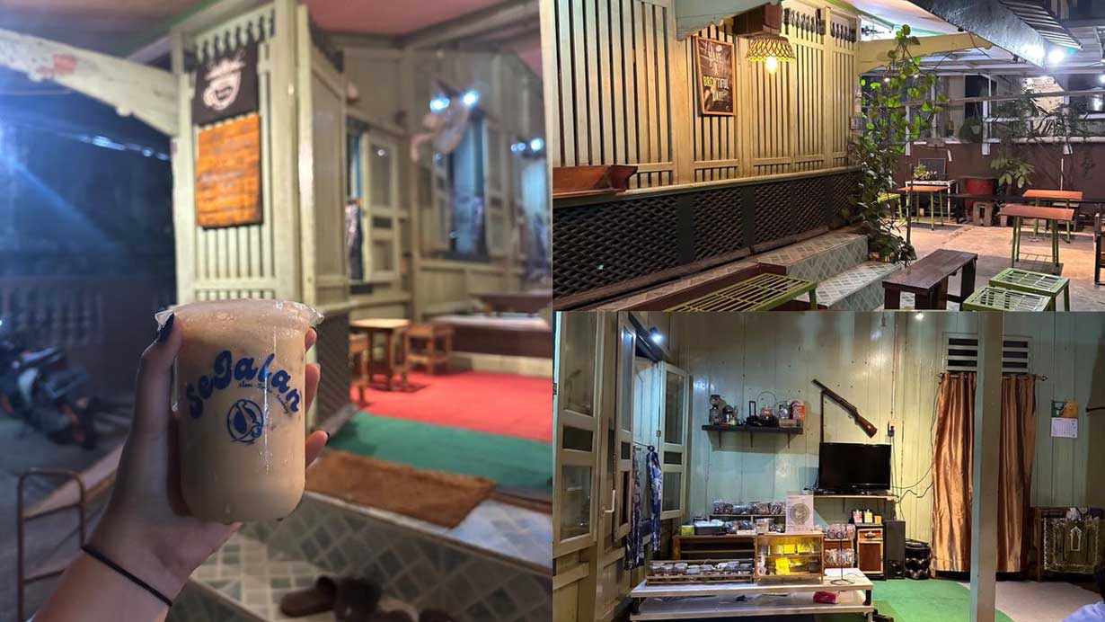 Cafe Hits di Palembang, Sensasi Nongkrong Lesehan di Rumah Panggung Khas Palembang