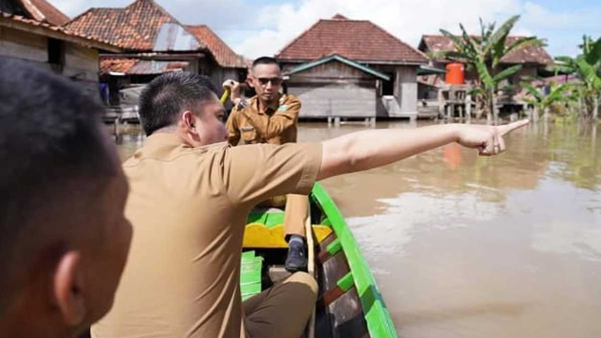 Banjir di Muara Kuang, Bupati Ogan Ilir Lakukan Hal Ini