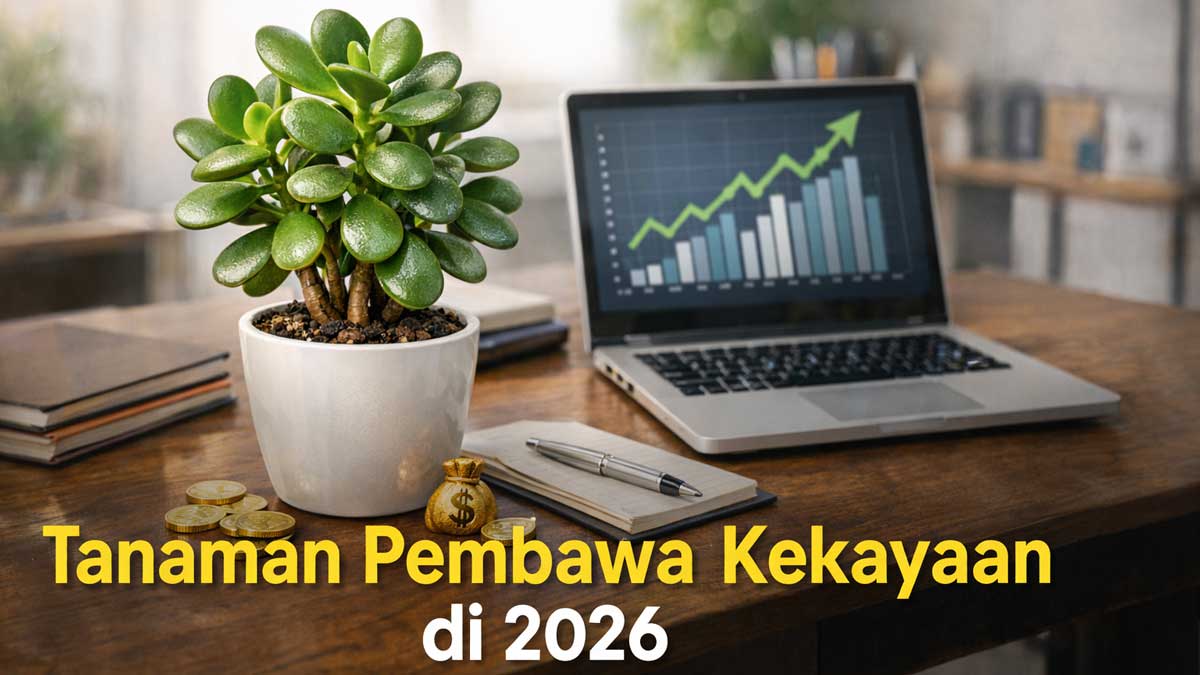 5 Tanaman Pembawa Kekayaan di 2026, Nomor 3 Wajib Ada di Meja Kerjamu