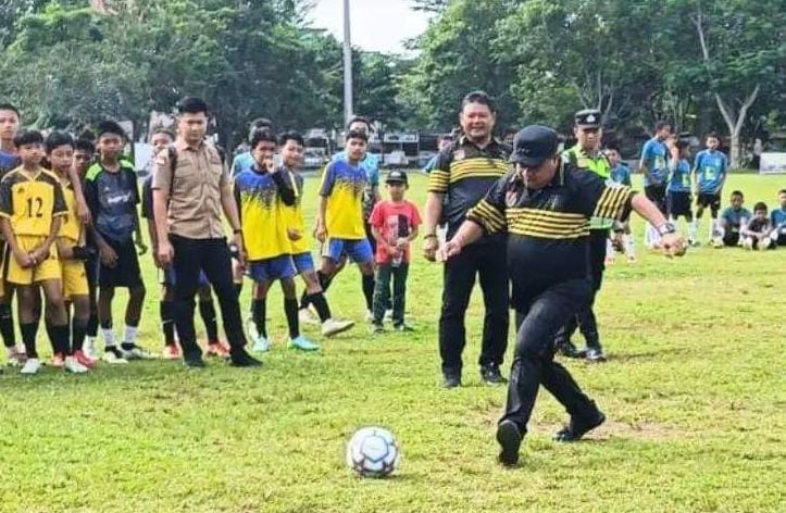 Pj Wali Kota Lubuklinggau H Trisko Defriyansa Buka Turnamen Sepakbola U-15