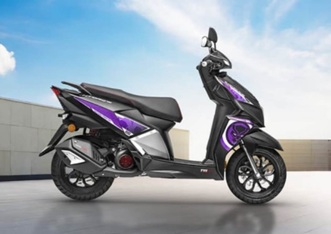  UNIK! TVS Luncurkan Motor Matic Spesial Edition Marvel