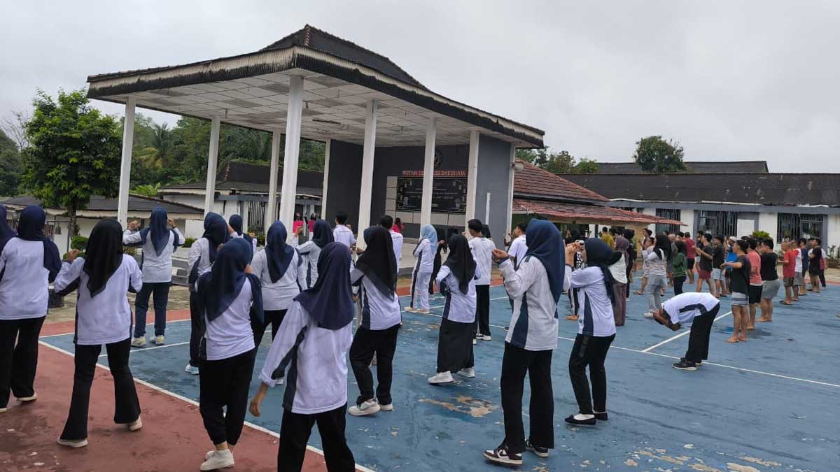Momen Hangat di Rutan Baturaja: Petugas dan Warga Binaan Kompak Senam Pagi Bareng