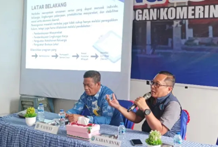 BNNK OKI Sambangi Kantor Camat Tanjung Lubuk, Ini Tujuannya