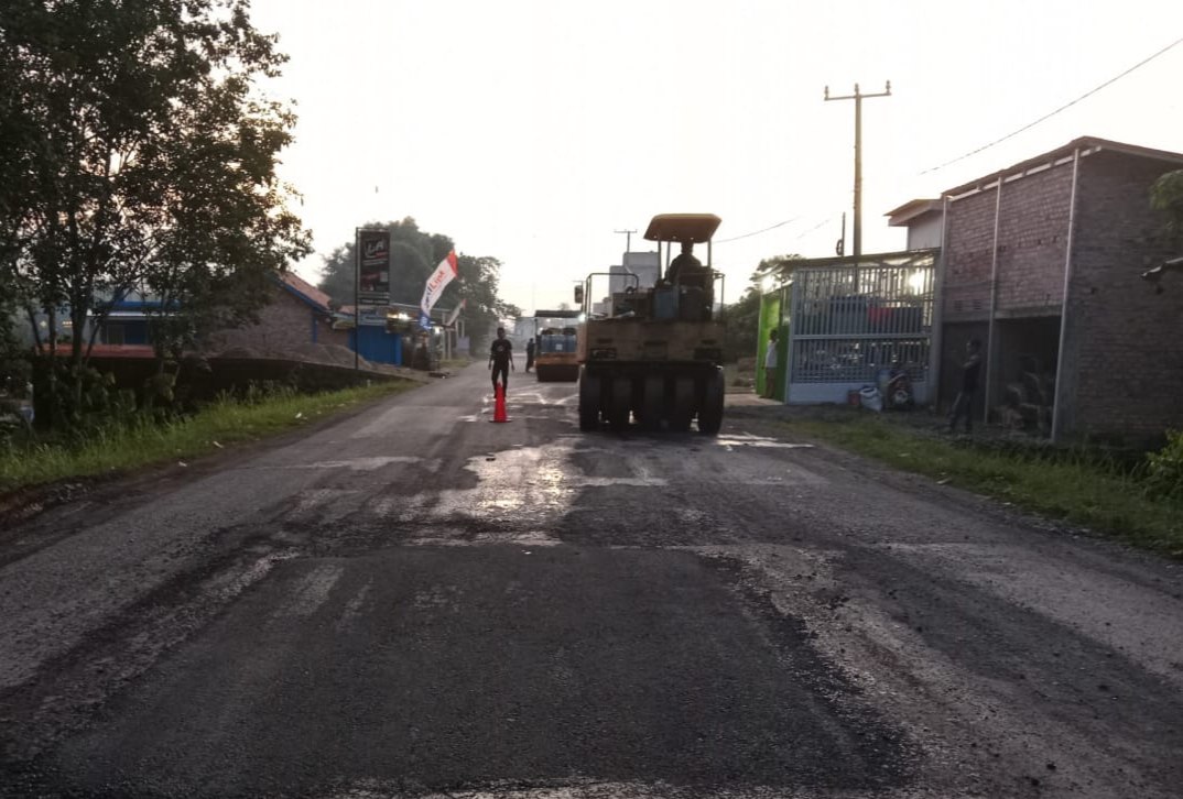 Kerusakan Jalan Lintas Tengah di Muba, Ini Penjelasan Dinas PUPR Muba