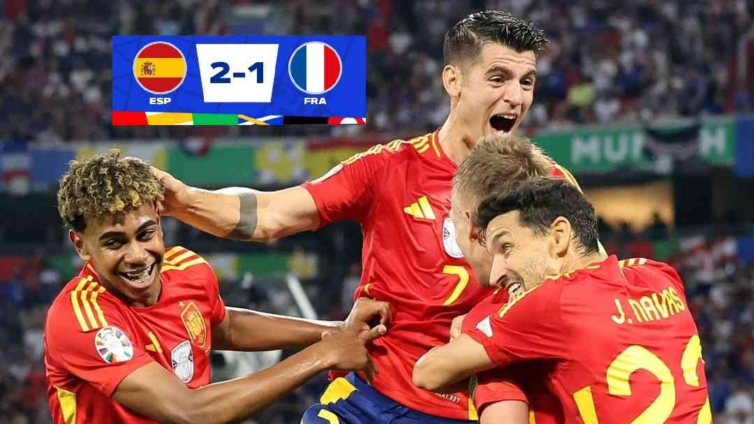 Hasil Semifinal Euro 2024: Spanyol vs Prancis: Comeback Manis, Tim Matador ke Final Usai Menang 2-1