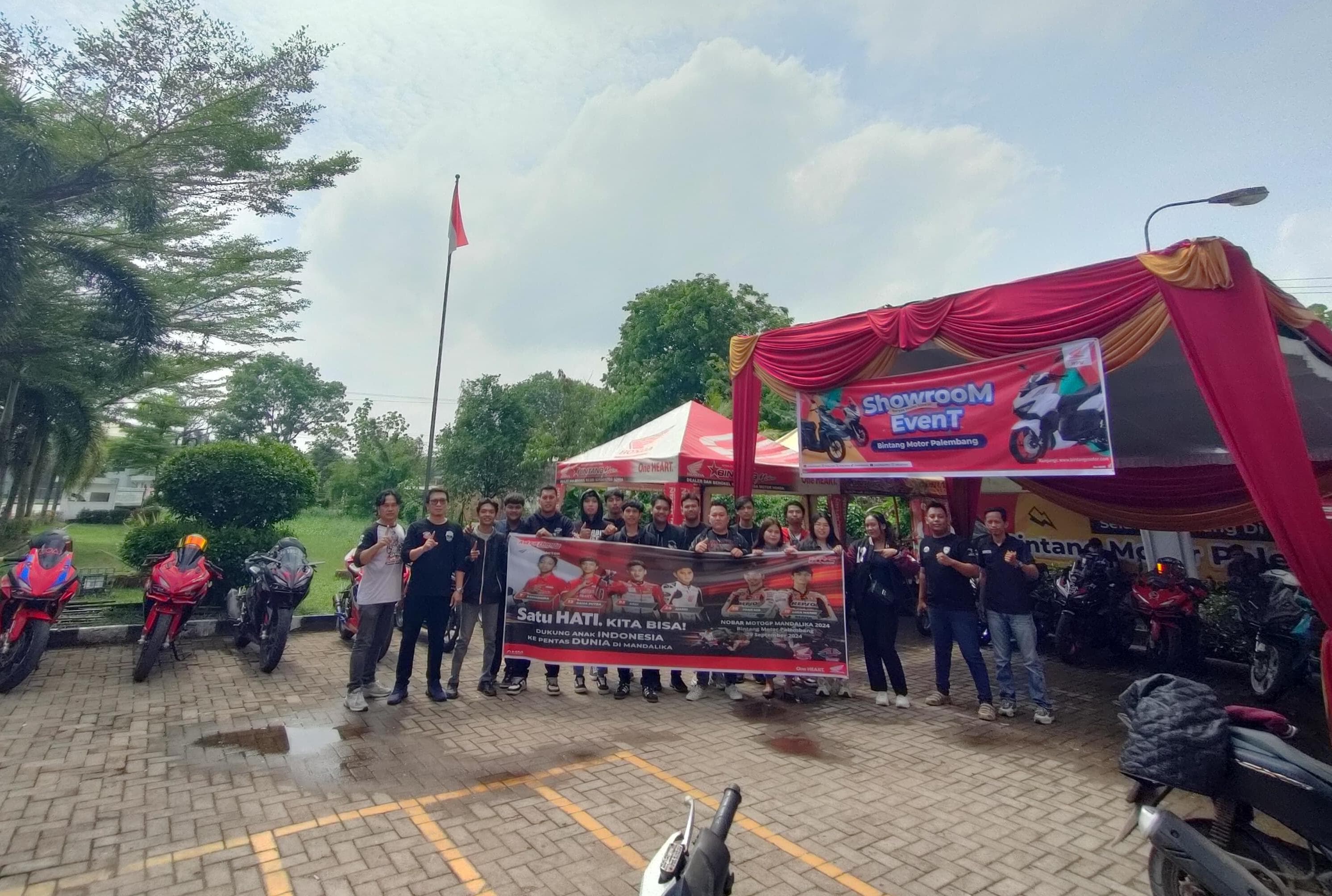 Dukung Pebalap Muda Indonesia, Astra Motor Sumsel Bareng Komunitas PCC Gelar Nobar IATC dan MotoGP Mandalika