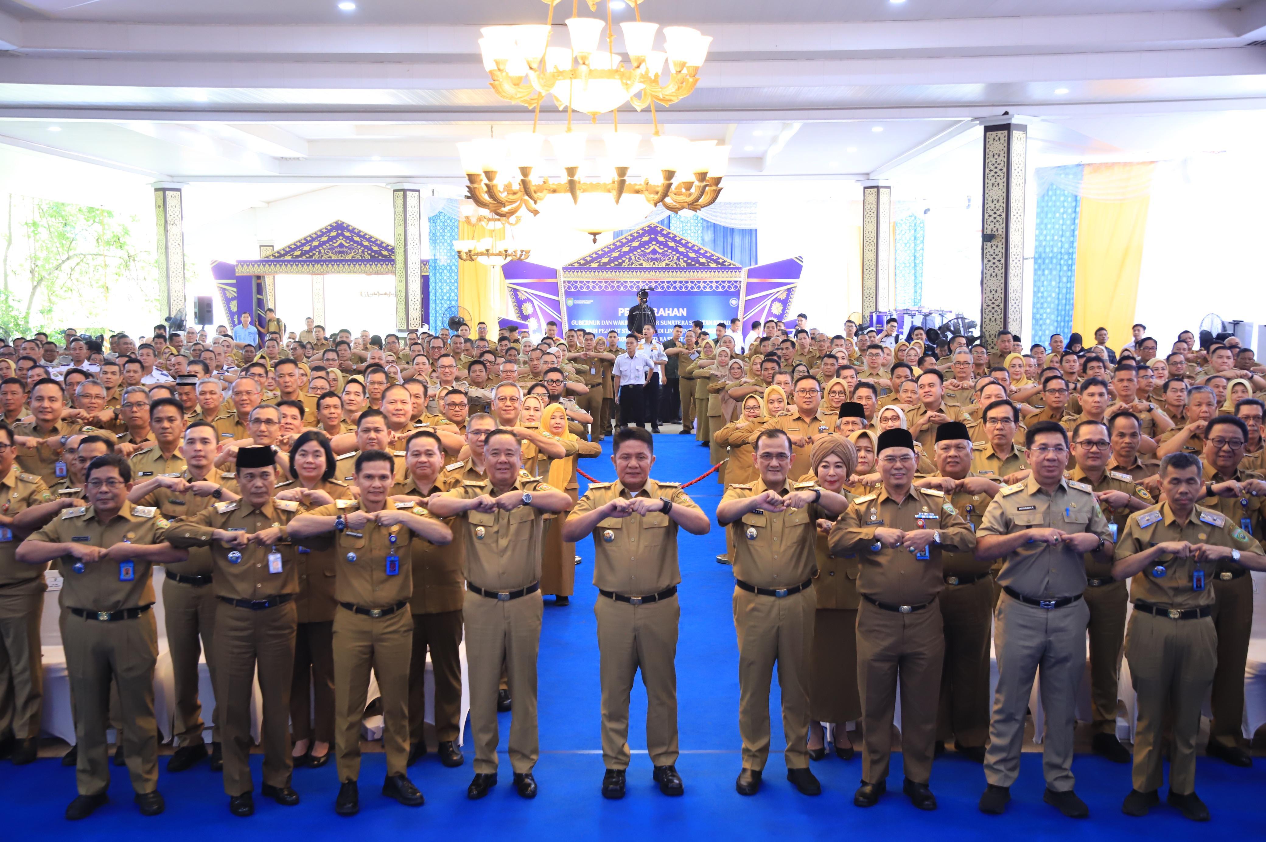 Kumpulkan Pejabat Eselon, Herman Deru Ingatkan Fokus Hasilkan Produk Lewat Program Kerja Nyata OPD