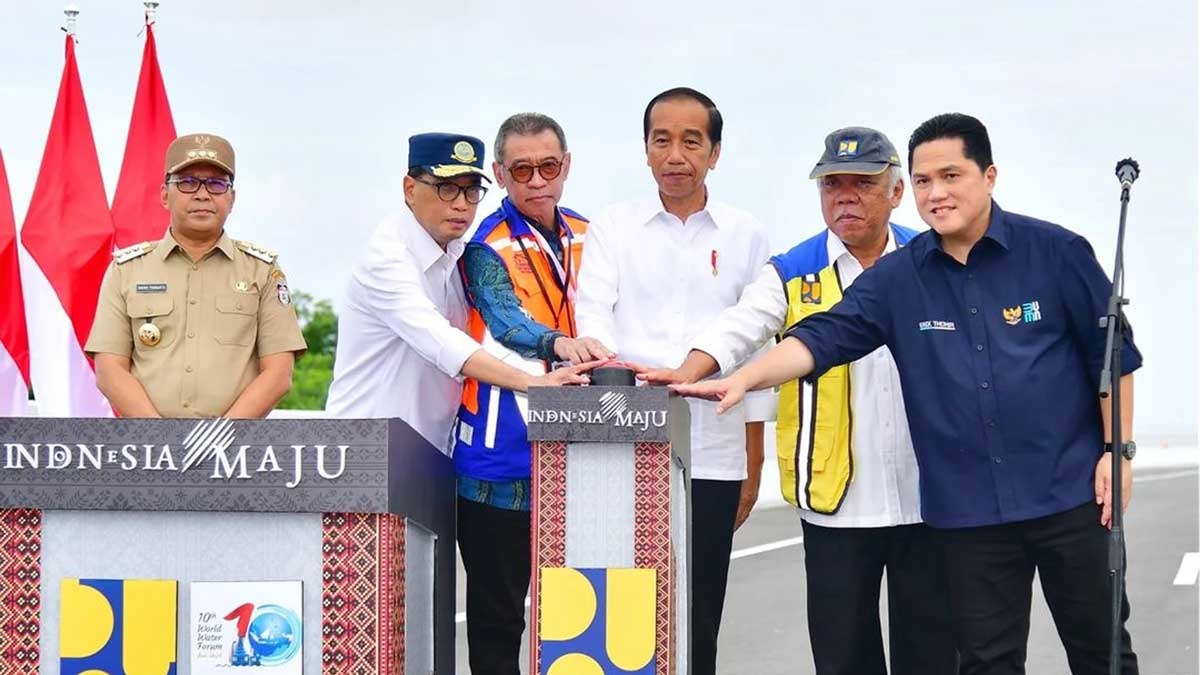 Telan Dana Rp5,4 Triliun, Makassar New Port 1 Pelabuhan Terbesar Kedua di Indonesia Diresmikan 