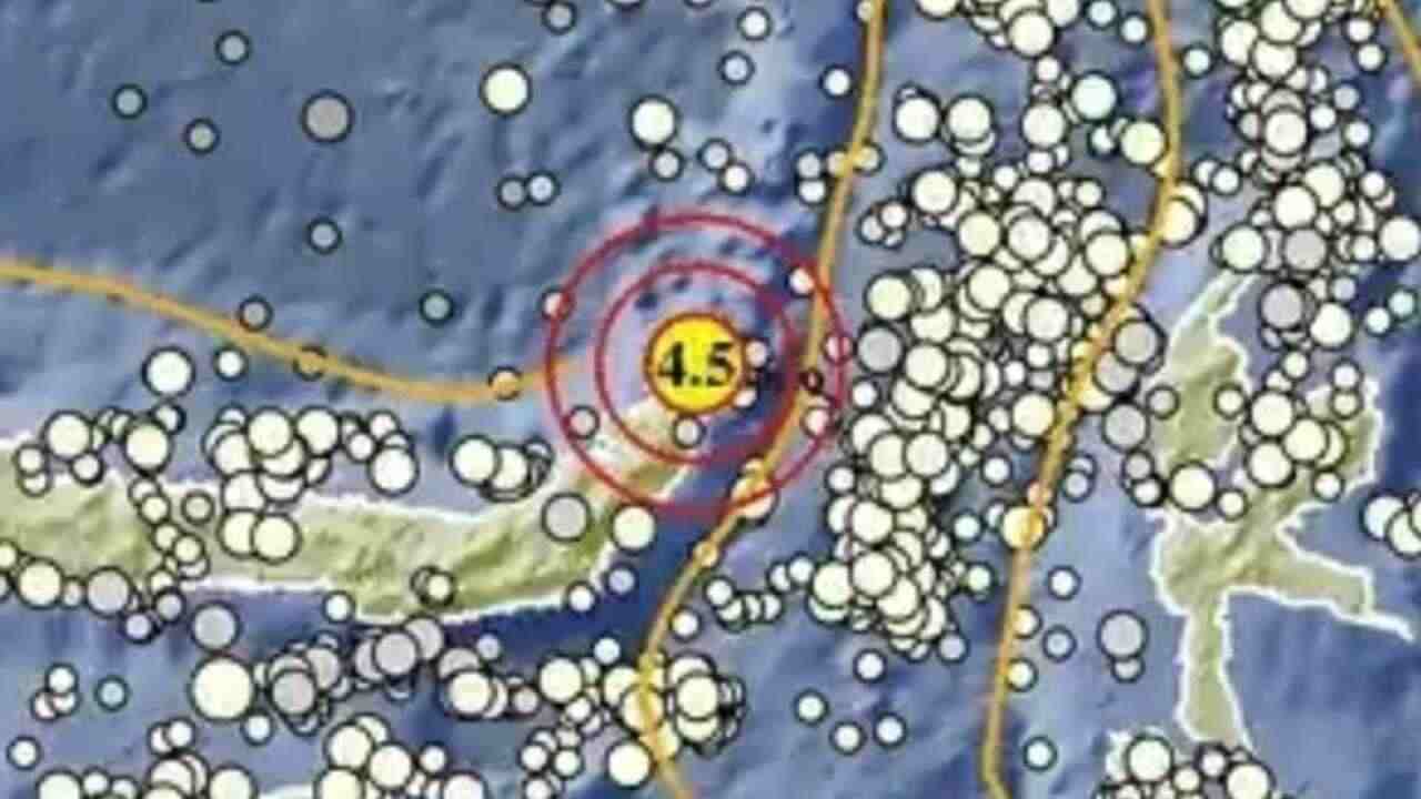 Gempa Magnitudo 4.5 Guncang Bitung Sulut, Cek Kedalaman dan Titik Episentrumnya