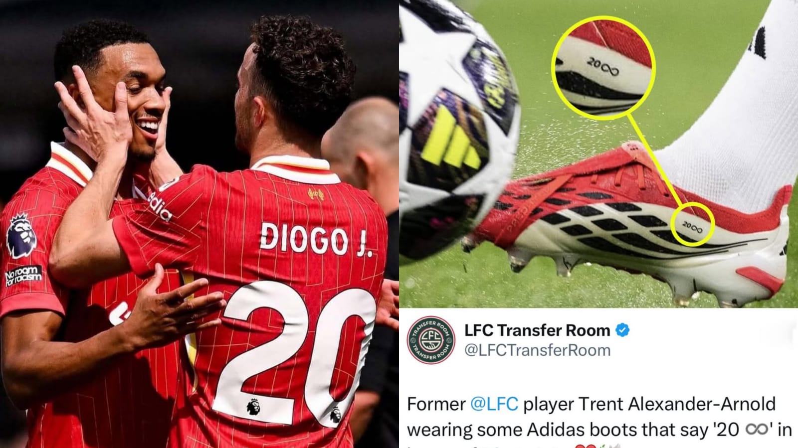 Sisi Emosional yang Tersembunyi di Balik Sepatu Trent Alexander-Arnold