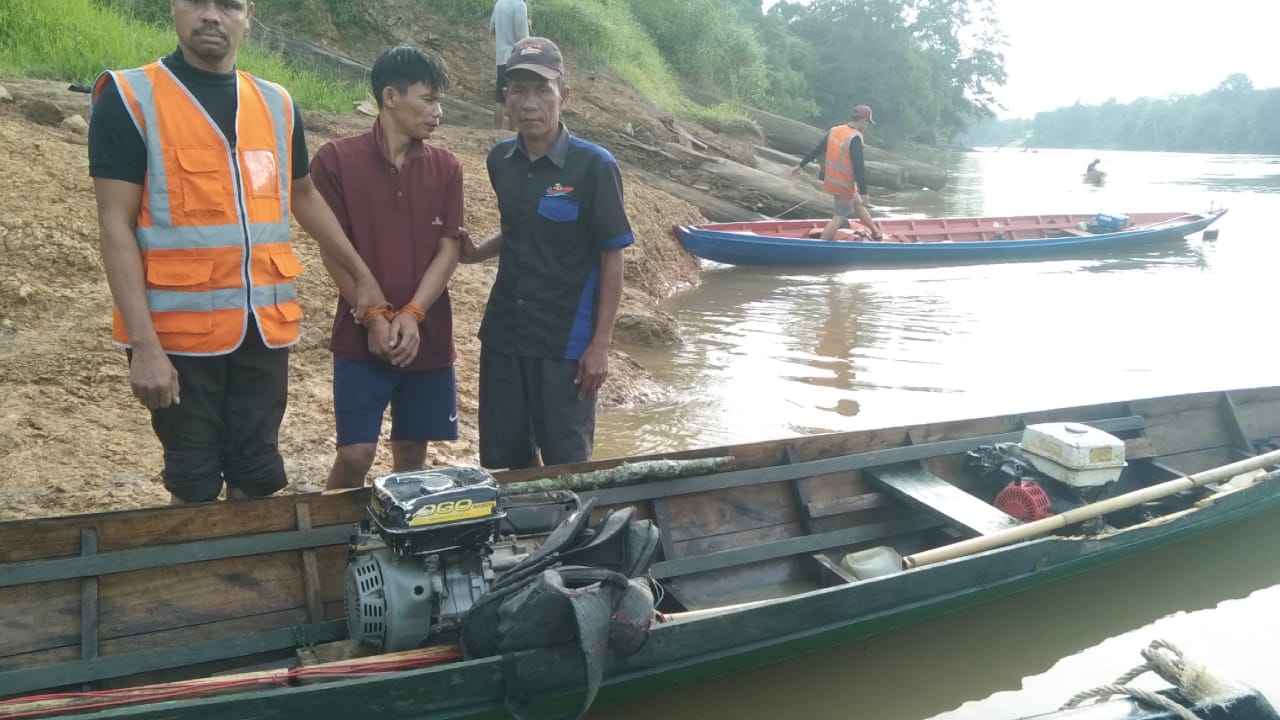 LPPAS Amankan Pelaku Setrum Ikan, Kini Diserahkan ke Polisi