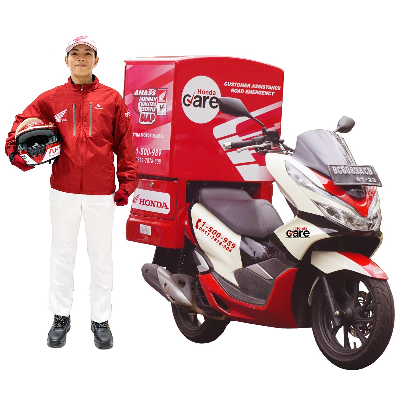 KABAR GEMBIRA! Layanan Darurat Sepeda Motor Honda Tetap Siaga di Libur Lebaran 2024