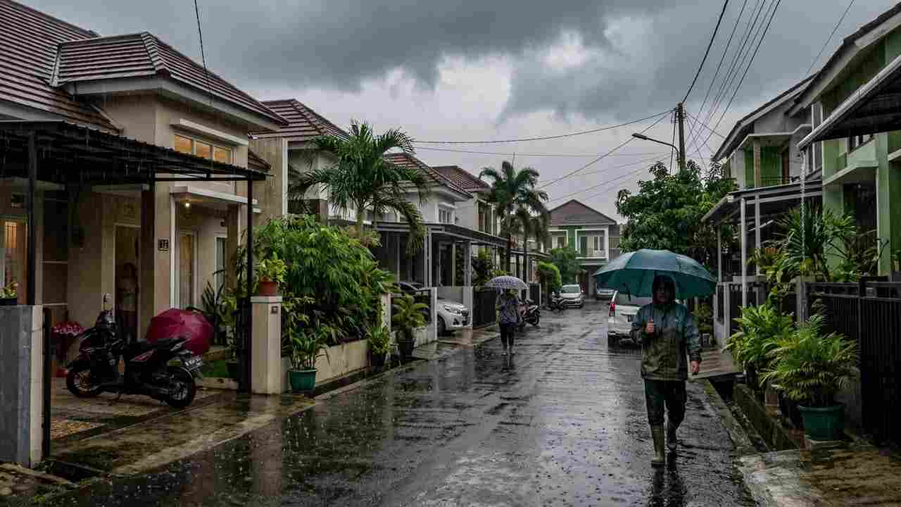 Prakiraan Cuaca Sumsel Hari Ini: Hujan Ringan Berpotensi Guyur OKU Selatan dan Pagar Alam