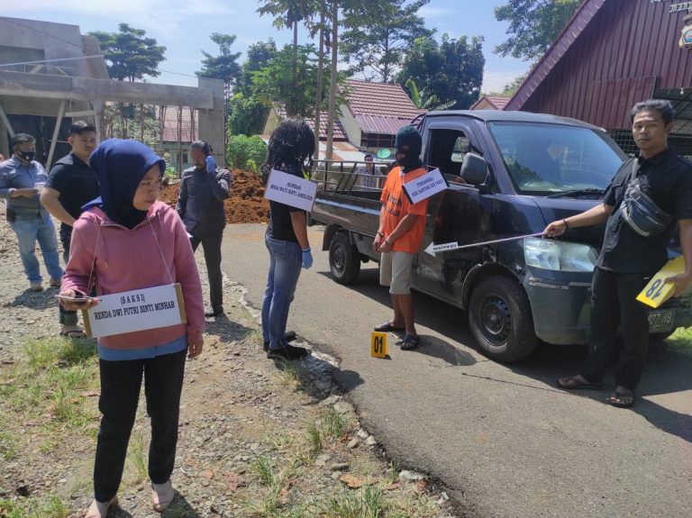 Pembunuhan Gadis Muda di Pagaralam Direkonstruksi, Ada 17 Reka Adegan