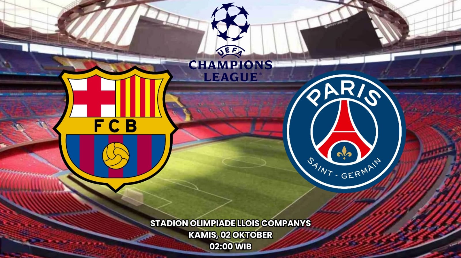 Barcelona vs Paris Saint-Germain: Prediksi Big Match Liga Champions, Preview dan Susunan Pemain