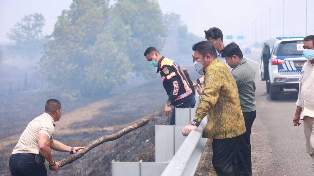 Bukan Lagi Imbauan: Gubernur Herman Deru Tegaskan Penanganan Karhutla Sumsel Masuk Tahap Penegakan Hukum Tegas