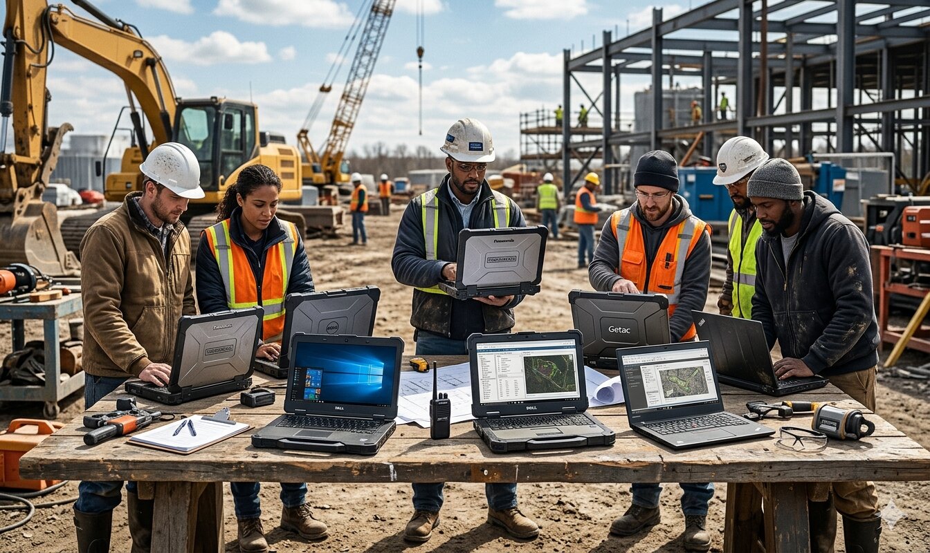 7 Pilihan Laptop Tahan Banting Terbaik untuk Kebutuhan Pekerja Lapangan