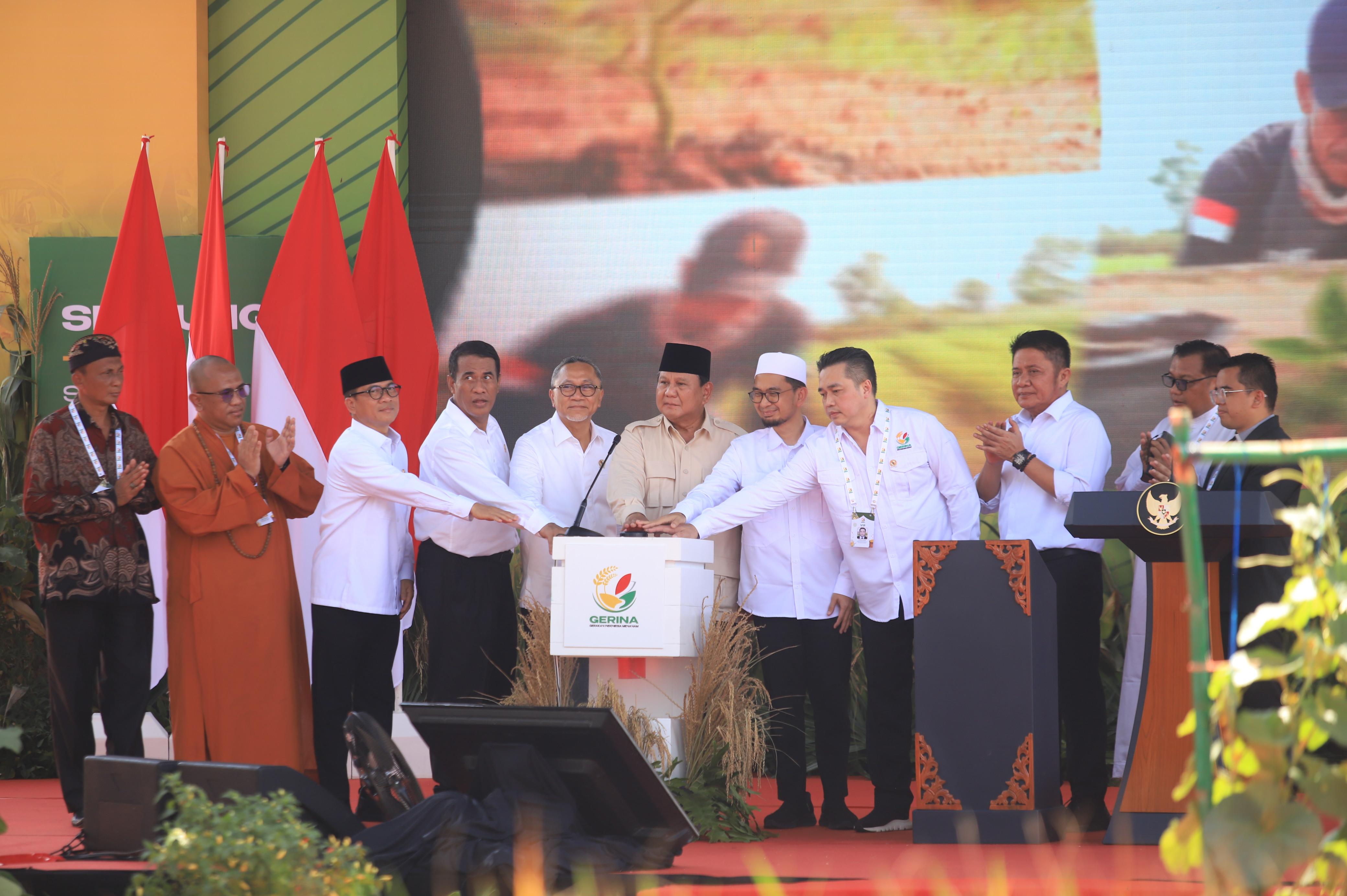 Presiden Prabowo Puji Prestasi Herman Deru Berhasil Tingkatkan Produksi Pangan Sumsel 5 Besar Nasional