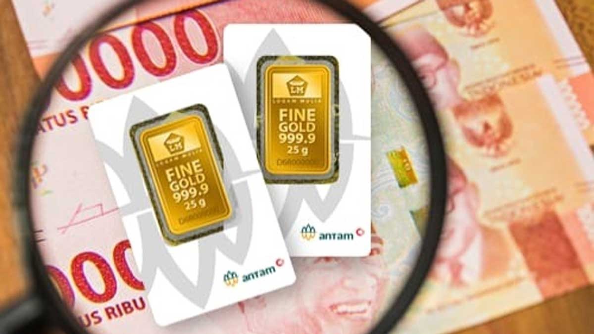 Harga Emas Antam di Palembang Hari Ini Melonjak Naik, 1 Gram Tembus Rp1.568.000